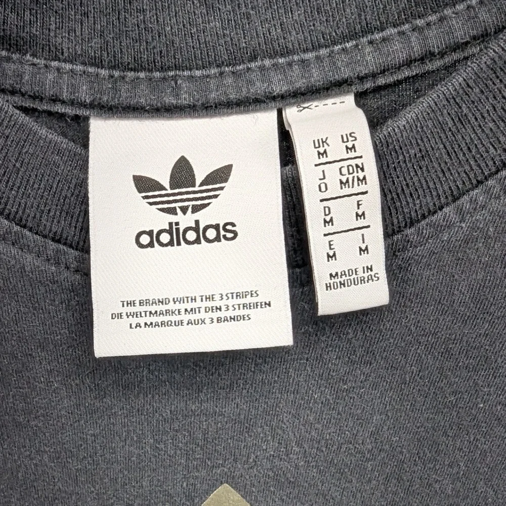 Adidas Trefoil‎ Logo T Shirt Camo Print Black Men's Size Medium
